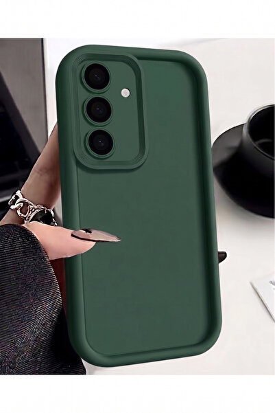 Rivor Samsung Galaxy A37 Uyumlu Kılıf Kamera Korumalı Yumuşak İnce Hafif Zari...