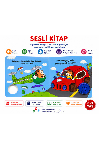 Espri Toys AT DIGI ÇOCUK SESLİ KİTAP EĞİTİCİ HİKAYE KİTABI