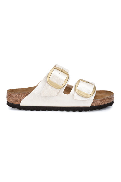 Birkenstock Arizona Big Buckle 1020032 Kadın Terlik Kırık Beyaz Juststep