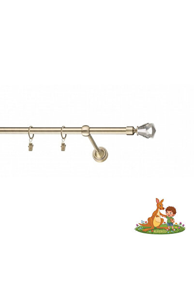 KLEIDECO Galerie simpla perdea Italia, Metal, Diametru 19mm, Capete Milazzo, ...