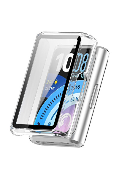 Techsuit - Defense360 Pro + Screen Protector - Huawei Band 11 Pro - Clear, pr...