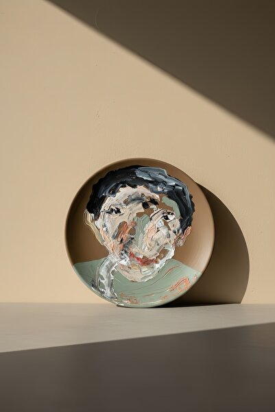 ARİENEL Echoes Series | Dekoratif Seramik Duvar Tabağı | 30 cm | Signature | ...