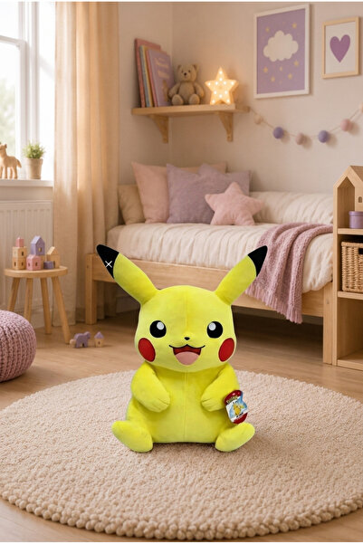 Toyzoy Toys Pikachu Figürlü Oyuncak 27 cm - Yumuşak Dokulu & Peluş Oyuncak
