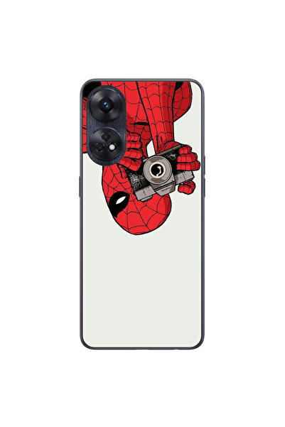 OEM Husa compatibila cu Oppo Reno 8T 4G Silicon Gel Tpu Model Spiderman