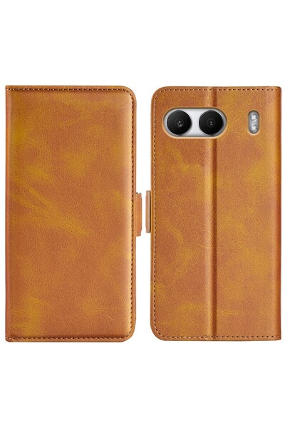 sscase Double Buckle Θήκη Πορτοφόλι Brown (OnePlus Nord 4 5G)