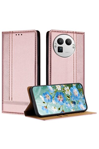 sscase L-Shaped Θήκη Βιβλίο Rose Gold (Realme GT 8 Pro 5G)
