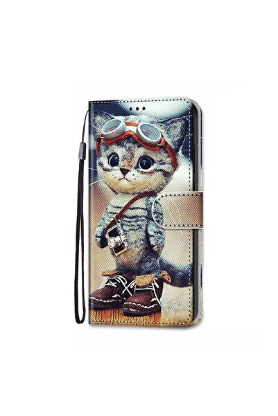 sscase Coloured Drawing Θήκη Πορτοφόλι Leather Shoes Cat (Xiaomi Redmi Note 1...