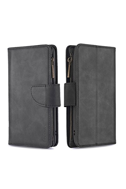 sscase Skin Feel Θήκη Πορτοφόλι Black (Xiaomi Redmi Note 8T)