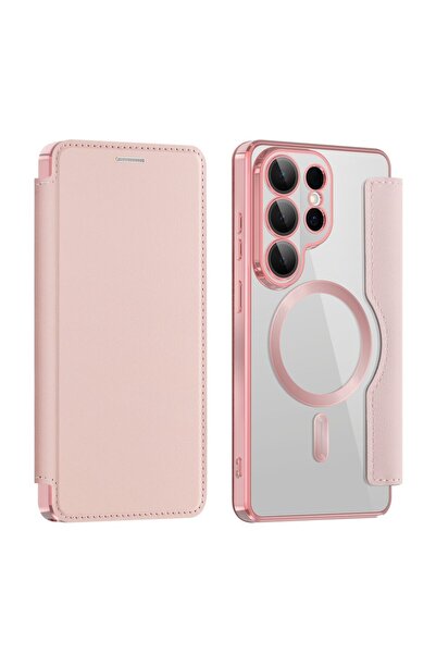 sscase Straight MagSafe Θήκη Βιβλίο Pink (Samsung Galaxy S26 Ultra 5G)