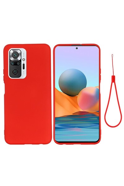 sscase Pure Color Θήκη Σιλικόνης Red (Xiaomi Redmi Note 10 Pro)