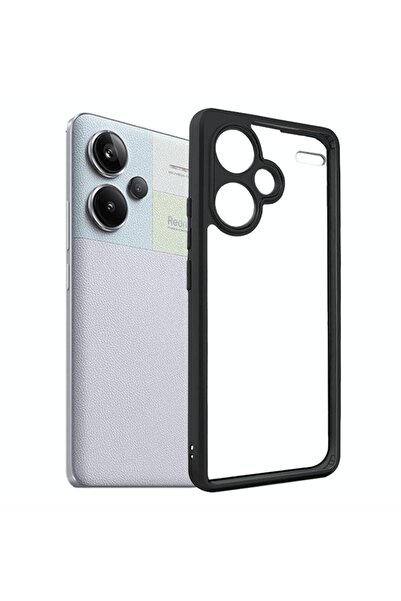 sscase Clear Acrylic Σκληρή Θήκη Σιλικόνης Black (Xiaomi Redmi Note 13 Pro Pl...