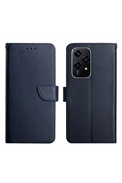 sscase Genuine Leather Θήκη Πορτοφόλι Blue (Honor 200 Lite 5G)
