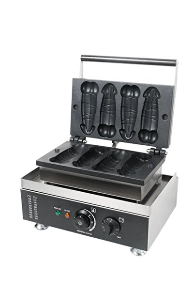 CUKUS Commercial Waffle Maker for 4 waffles
