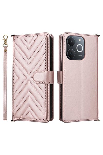 sscase Puff Lines Θήκη Πορτοφόλι Pink (Realme Note 70T 4G)