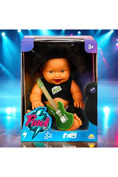 Sunman Punk Nil Siyah Saçlı Bebek