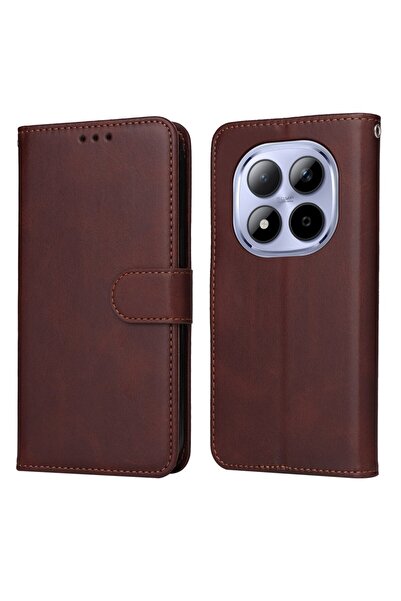 sscase Basic Θήκη Πορτοφόλι Brown (Xiaomi Redmi Note 15 Pro 4G)