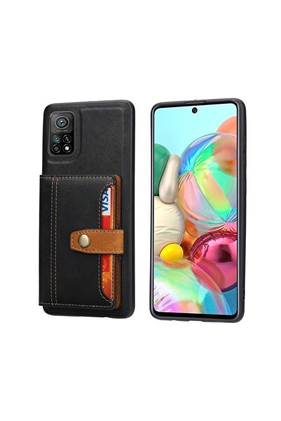 sscase Calfskin Color Matching Σκληρή Θήκη με Πορτοφόλι Black (Xiaomi Redmi N...