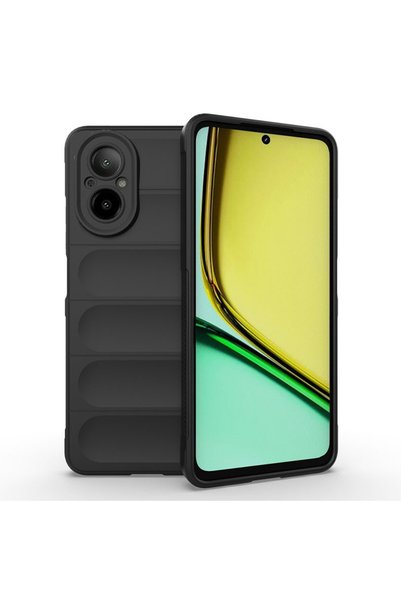 sscase Magic Shield Θήκη Σιλικόνης Black (Realme C67 4G)