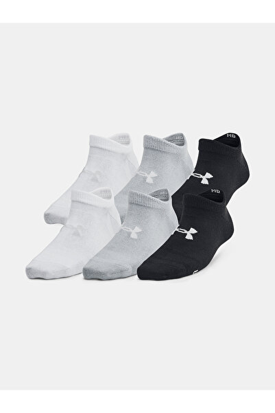 Under Armour Șosete pentru copii UA Yth Essential No Show 6pk-BLK
