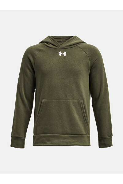 Under Armour Mikina UA Rival Fleece Hoodie-GRN
