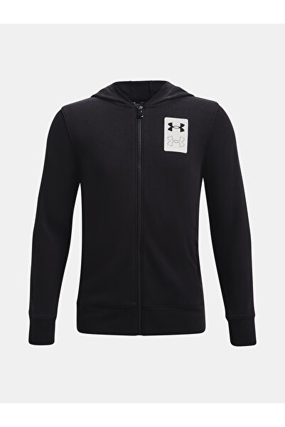Under Armour Mikina UA Rival Terry FZ Hanorac-Negru