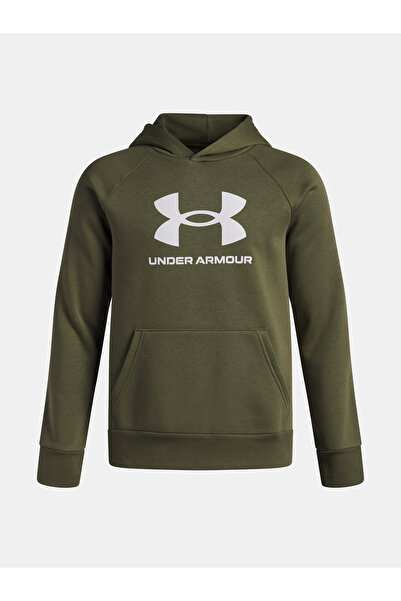 Under Armour Hanorac pentru băieți UA Rival Fleece BL Hoodie-GRN