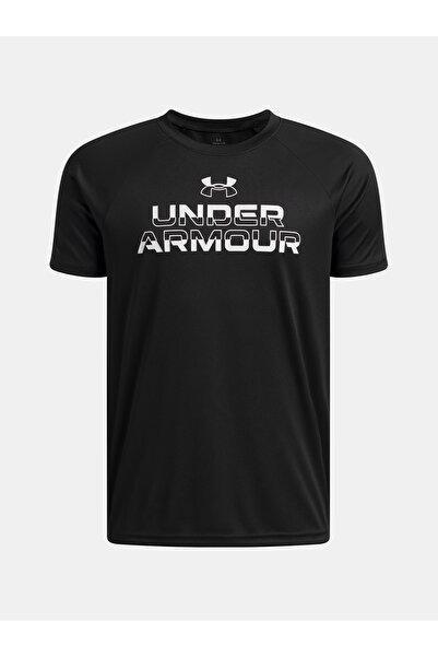 Under Armour Tricou băiețesc UA Tech Split Wordmark SS