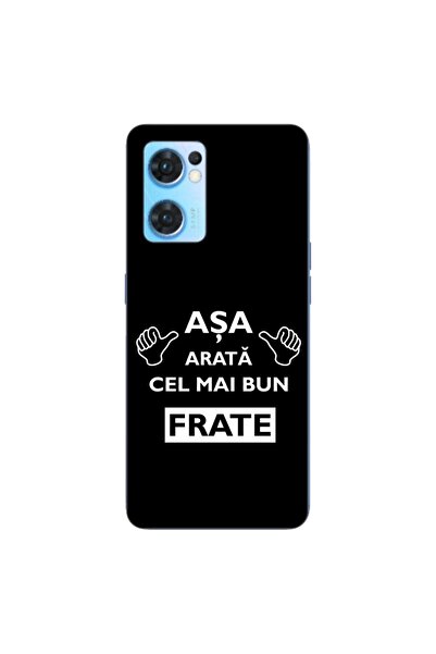 OEM Husa compatibila cu Oppo Reno7 5G Silicon Gel Tpu Model Cel Mai Bun Frate
