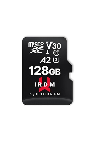 Goodram IRDM M2AA 128GB κάρτα μνήμης microSDXC, V30, UHS-I U3, A2, Περιλαμβάν...