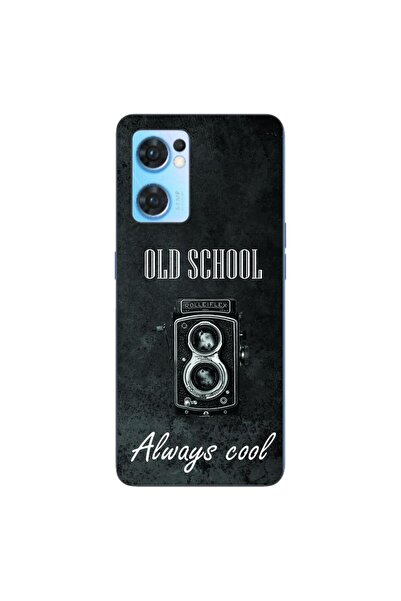 OEM Husa compatibila cu Oppo Reno7 5G Silicon Gel Tpu Model Retro Camera
