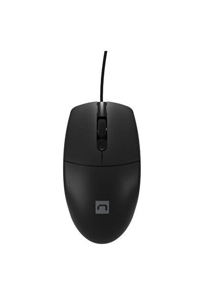 Natec RUFF 2 Optical Mouse, 1000 DPI, USB-A, 1.5 m Cable, Black