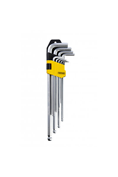 Top Master Pro Chei imbus cu bila 1.5-10mm extralungi set 9pcs CR-V TMP