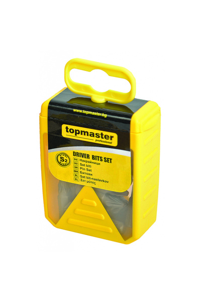 Top Master Pro Screwdriver bits 20 pcs/box PH2 x 25mm S2 HRC 59-60 TMP