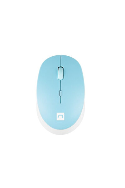 Natec Мишка Harrier 2, Bluetooth, 1600dpi (Бял/Син)