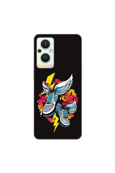 OEM Husa compatibila cu Oppo Reno7 Lite Silicon Gel Tpu Model Fashion Sneakers