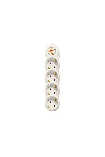 Tunçmatik TSK19056 Powerstrip Dörtlü Anahtarlı 1,5 Metre Grup Priz
