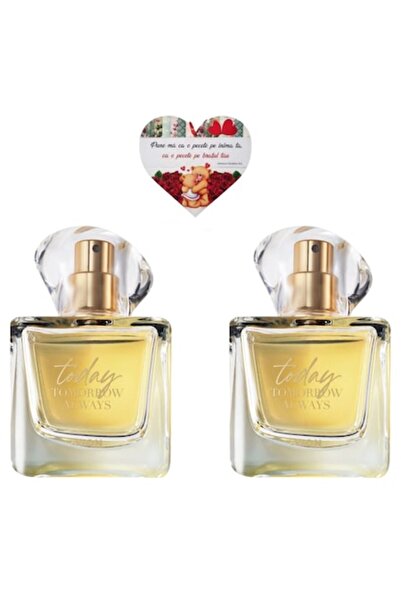 AVON Set of 2x Perfume for women Today, 50 ml + Magnetic Heart