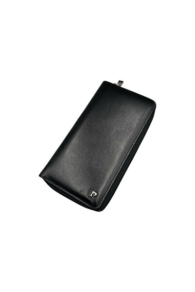 Pierre Cardin Unisex Men's and Women's 100% Genuine Leather Vertical Wallet C...
