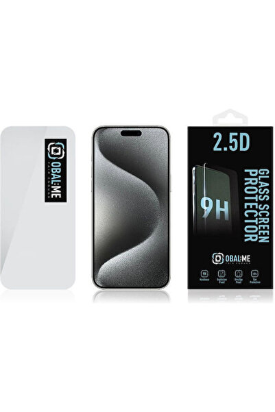 OBAL:ME 2.5D Σκληρυμένο Γυαλί (iPhone 15 Pro Max)