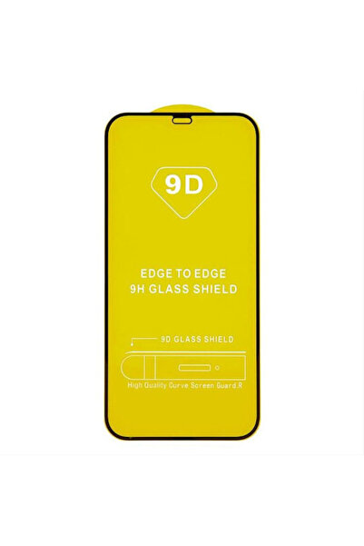 OEM 9D Πλήρους Κάλυψης Σκληρυμένο Γυαλί Μαύρο (iPhone 12 Pro Max)