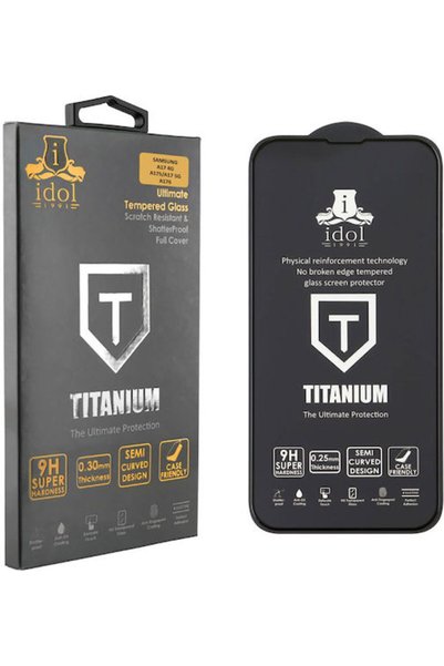 Other Idol 1991 0.25mm Πλήρους Συγκόλλησης Σκληρυμένο Γυαλί Μαύρο (Galaxy A17)