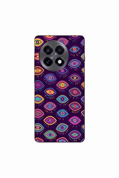 OEM Case compatible with OnePlus 13R Silicon Gel Tpu Tribal Eyes Pattern