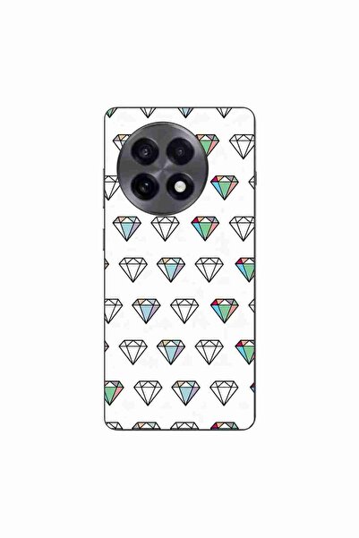 OEM Husa compatibila cu OnePlus 13R Silicon Gel Tpu Model Diamonds Pattern Tr...
