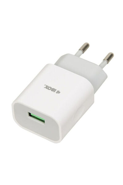 İbox Încărcător wireless cu port USB-A 12W Alb (C-41)