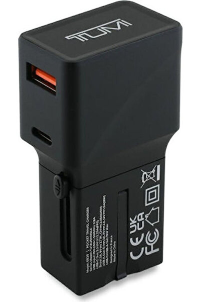 TUMI Φορτιστής Χωρίς Καλώδιο με Θύρα USB-A και Θύρα USB-C, 25W Power Delivery...