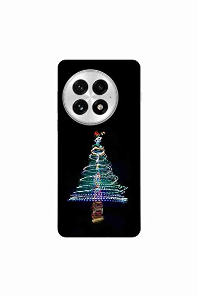 OEM Husa compatibila cu OnePlus 13 Silicon Gel Tpu Model Craciun Brad Neon