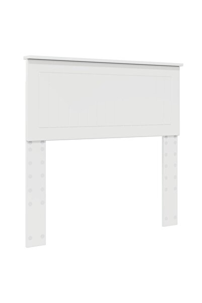 vidaxl Tăblie cap Alb Lucios 90 cm Lemn compozit