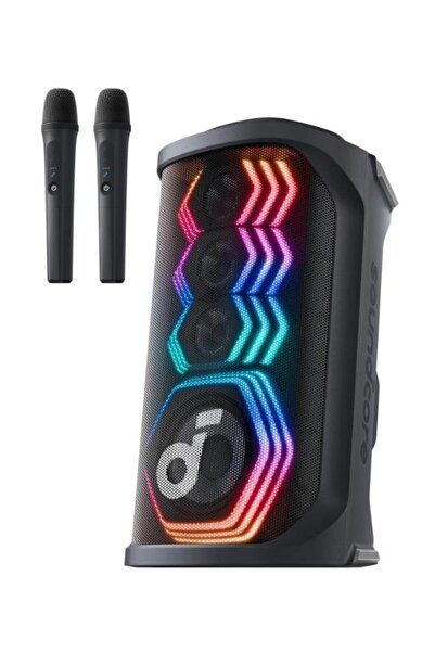 Anker SoundCore Rave 3S Portable Speaker, 200W, Bluetooth, AI Karaoke, IPX4, ...