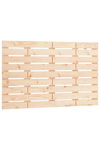vidaxl Wall-mounted headboard, 96x3x63 cm, solid pine wood