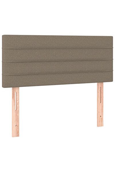 vidaxl Headboard, taupe grey, 80x5x78/88 cm, textile